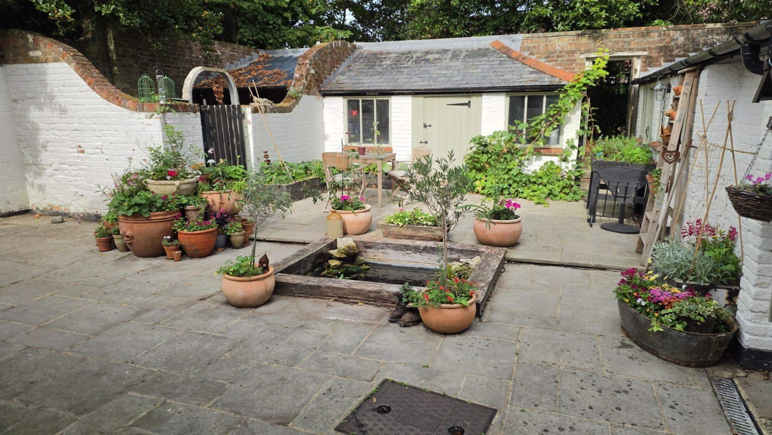 Historic courtyard
